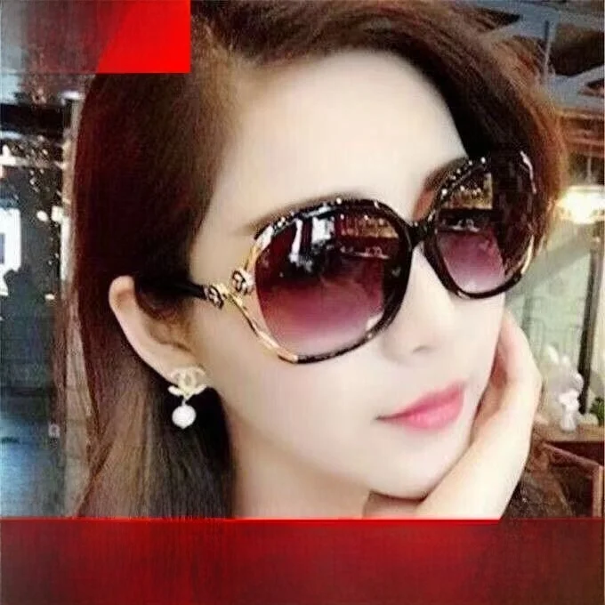 女性用2026年新作昼夜兼用サングラス-大型フレーム-紫外線カット-偏光調光サングラス