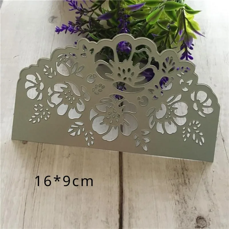 Lace Flower Metal Cutting Dies Scrapbooking Album Paper Cards Decorative Crafts Embossing Die Cuts