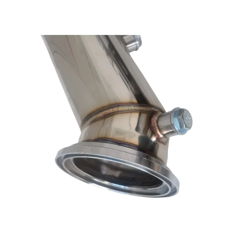 Exhaust Pipe B58 Engine Downpipe Stainless Steel 1.5mm Thick Raw Finish for 340i 440i 540i M140i MK5 A90