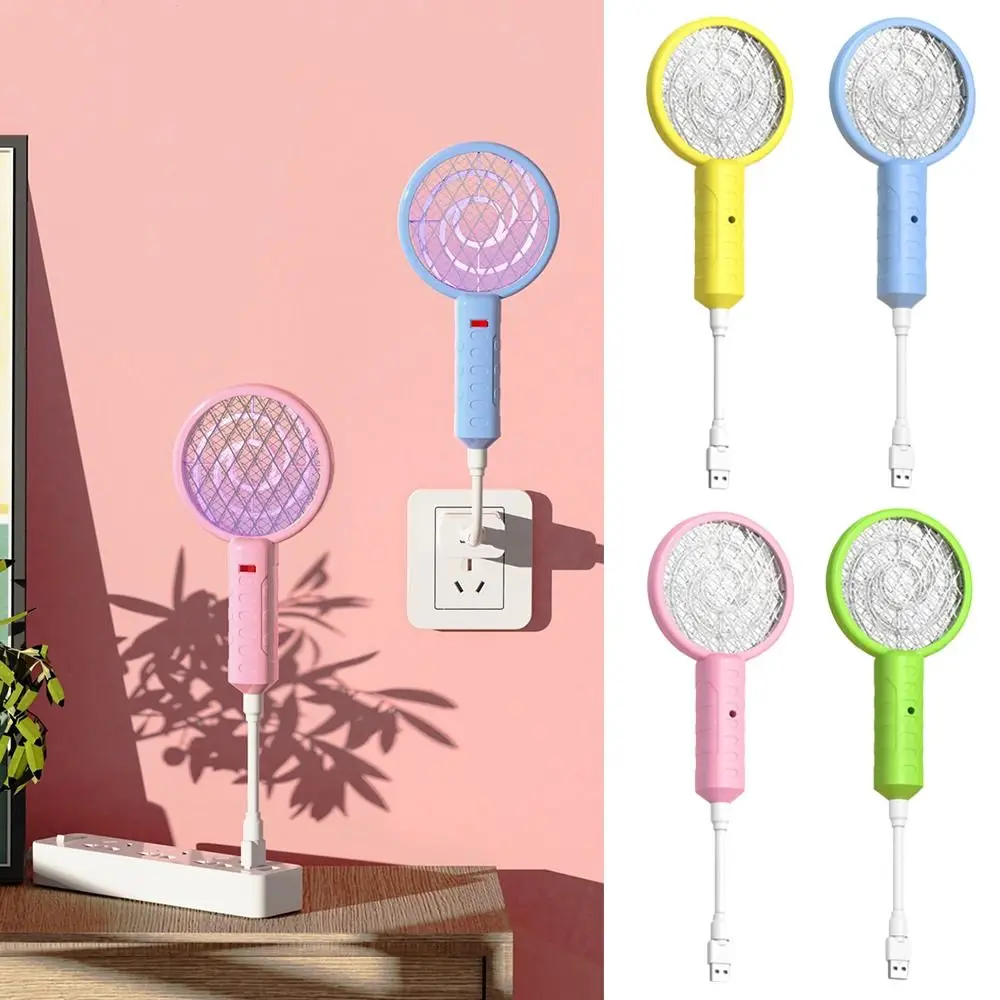 

New UV Light Mosquito Swatter Usb Non-toxic Insect Racket Mini Mosquito Zapper Home