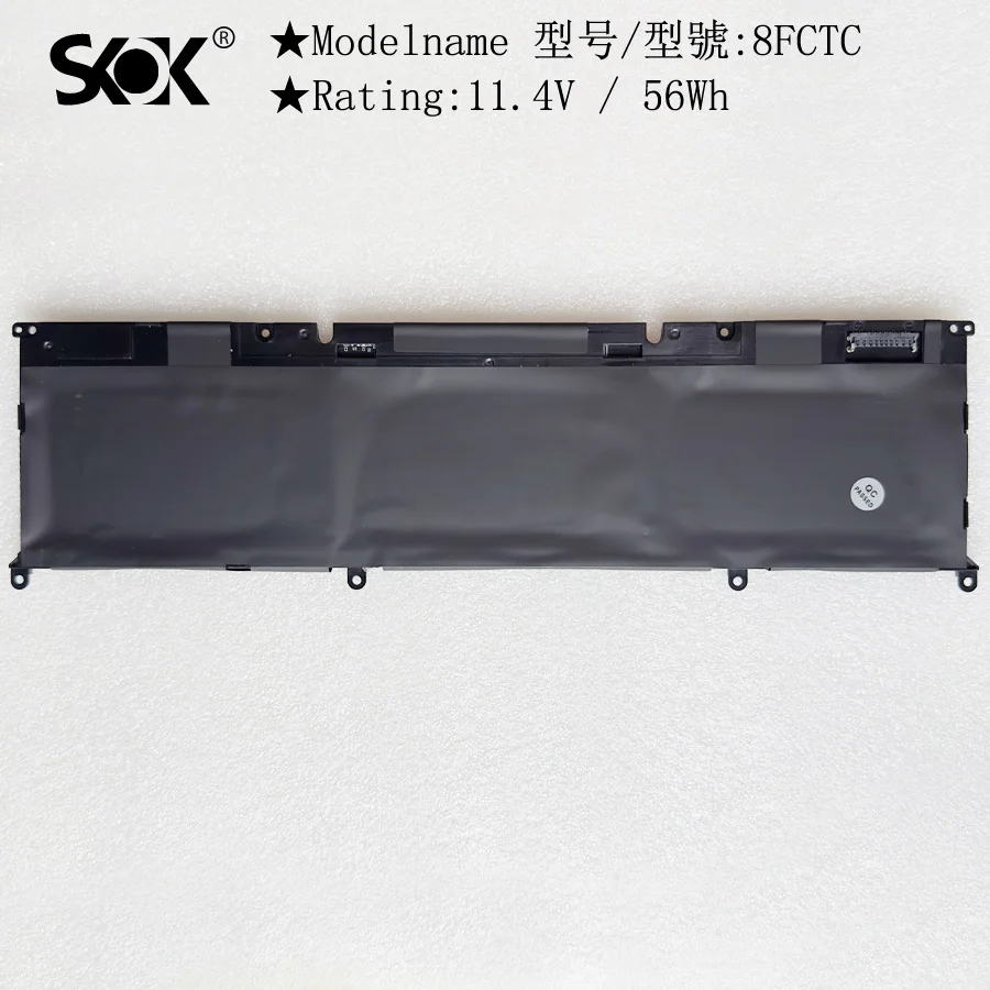 Imagem -06 - Bateria de Laptop 8fctc Compatível com Dell Xps 15 9500 Xps 15 9500-r1505s-r1845s 9500-r1845ts 9500-r1945ts Series Notebook