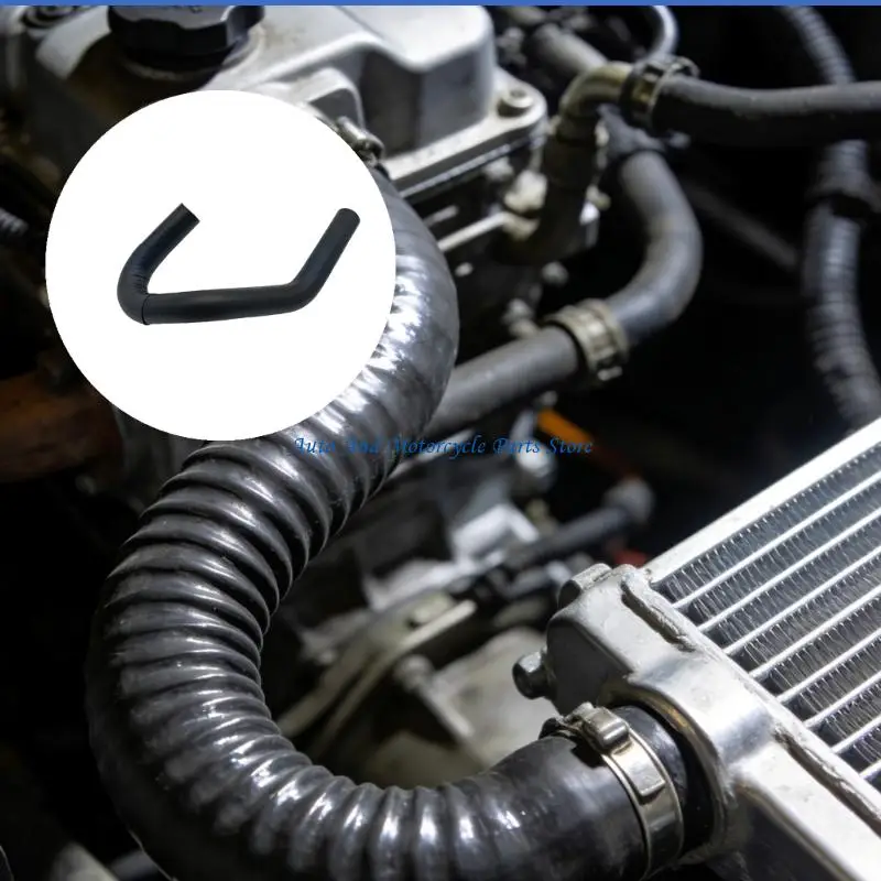 P9FD Replacement Oil Coolant Hose Pipe Auto Accessory Easy Installation Engine Oil Coolant Water Hose for D40 2007-2010
