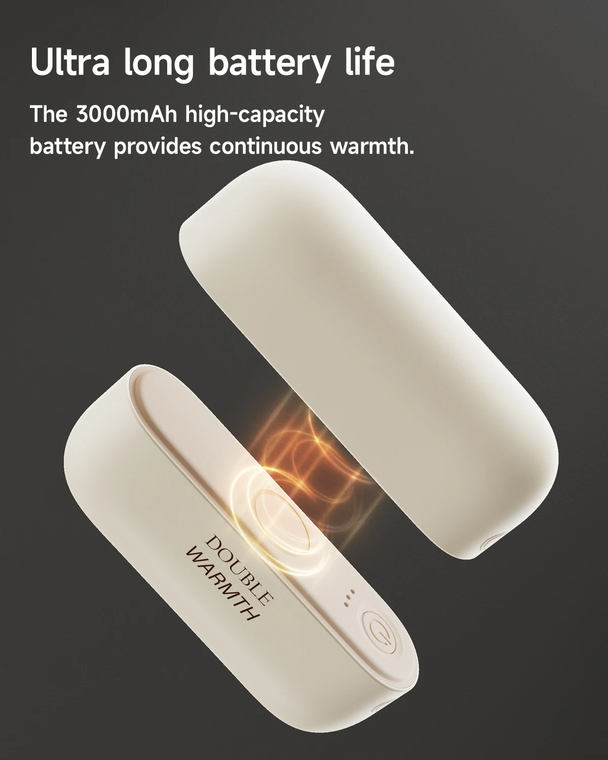 2-in-1 Magnetic Rechargeable Hand Warmers Electric Portable Handwarmers Long Lasting Safe Heating Warmer Pocket Heater New