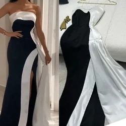 Customized Jiayigong Sparkle Exquisite Evening Jersey Draped Pleat Ruched Beach A-line Strapless Bespoke Occasion Gown Long Dre