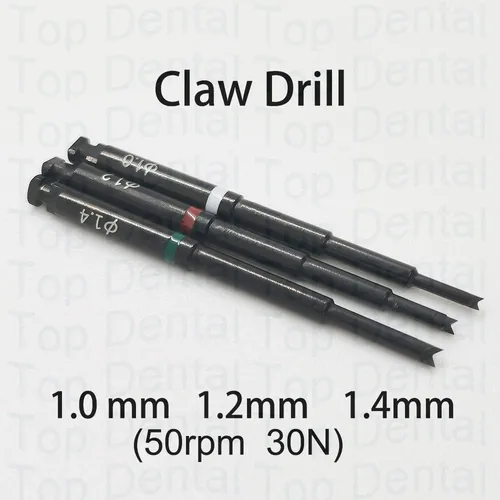 Imagen 2 del producto Extractor de tornillos de implante roto Dental de calidad, Extractor de tornillos, taladro inverso, removedor de accesorios fallidos, herramienta de fresa para tornillos de implante
