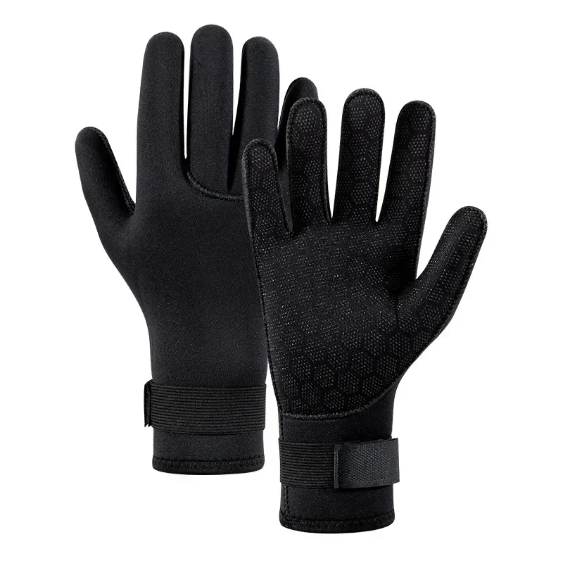 【63】Swimming Diving Gloves Unisex Non-slip Wear-resistant Scratch-resistant Fishing Gloves Warm & Cold-proof Snorkeling Gloves