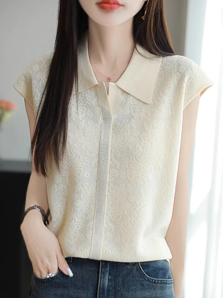 

Легкий вязаный свитер для похудения, женский свободный летний топ, маленький Flng Sve, универсальный свитер с полосками