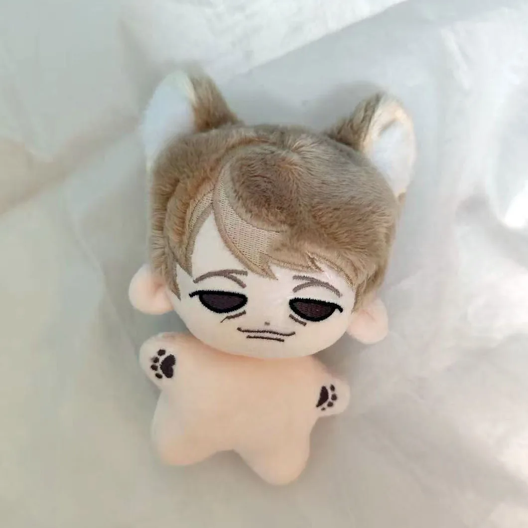 10cm Will Hannibal 만화 봉제 인형 불가사리 바디 키 체인 러블리 배낭 펜던트 팬 선물 컬렉션