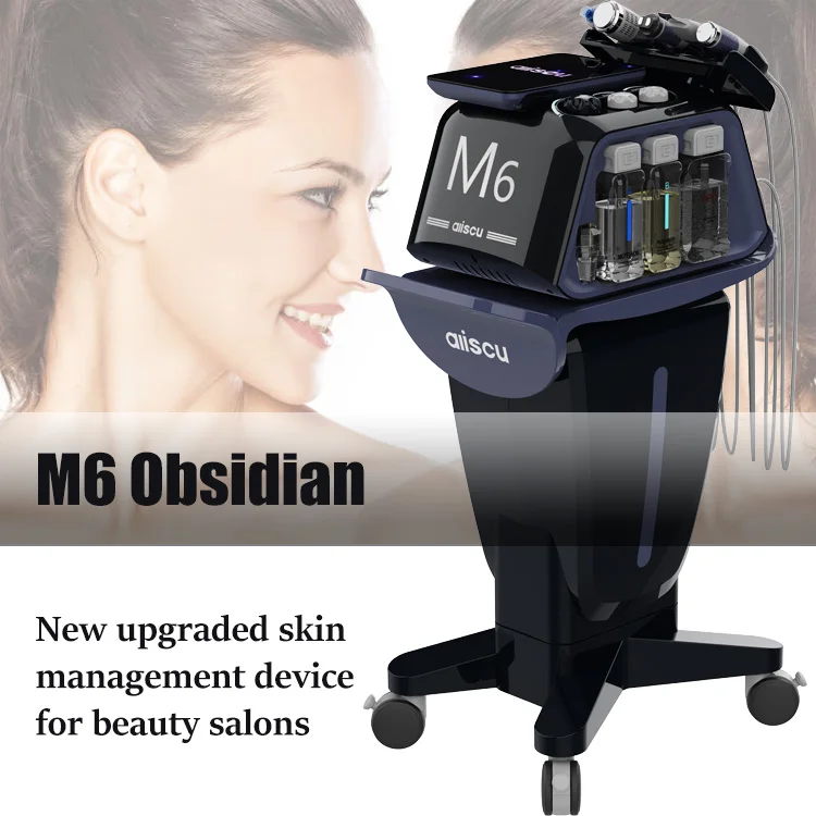 6 in1 플라즈마 아쿠아 워터 필 페이스 BIO 페이스 리프트 다기능 하이드라 더마브레이션 기계 피부 관리 뷰티 장비