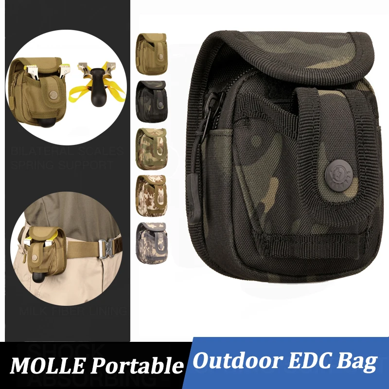 Multifunction Tactical Pouch Outdoor Molle Waist EDC Bag Wallet Purse Phone Holder Bags Camping Hiking Hunting Fanny Pack