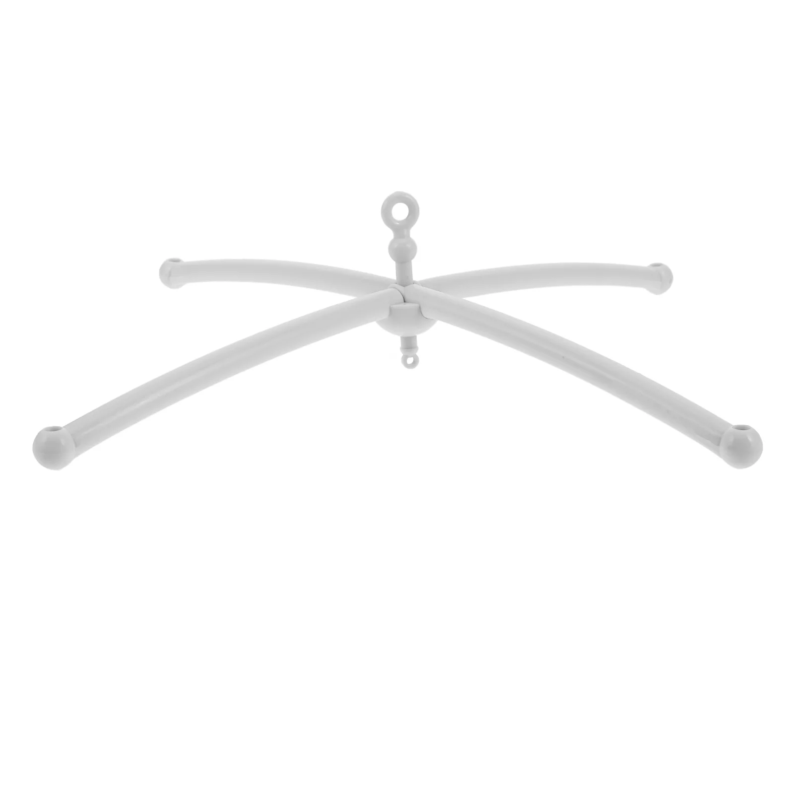 Bed Bell Cross Baby Crib Mobile Holder White Plastic Arm for Newborn Toys Babies