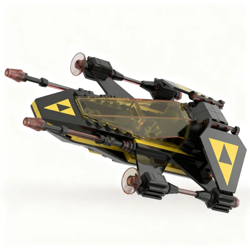 171 個 MOC スペースブラックトロン I アグレッサーモデルビルディングブロック建設クリエイティブ DIY おもちゃアイデア教育クリスマスギフトレンガ