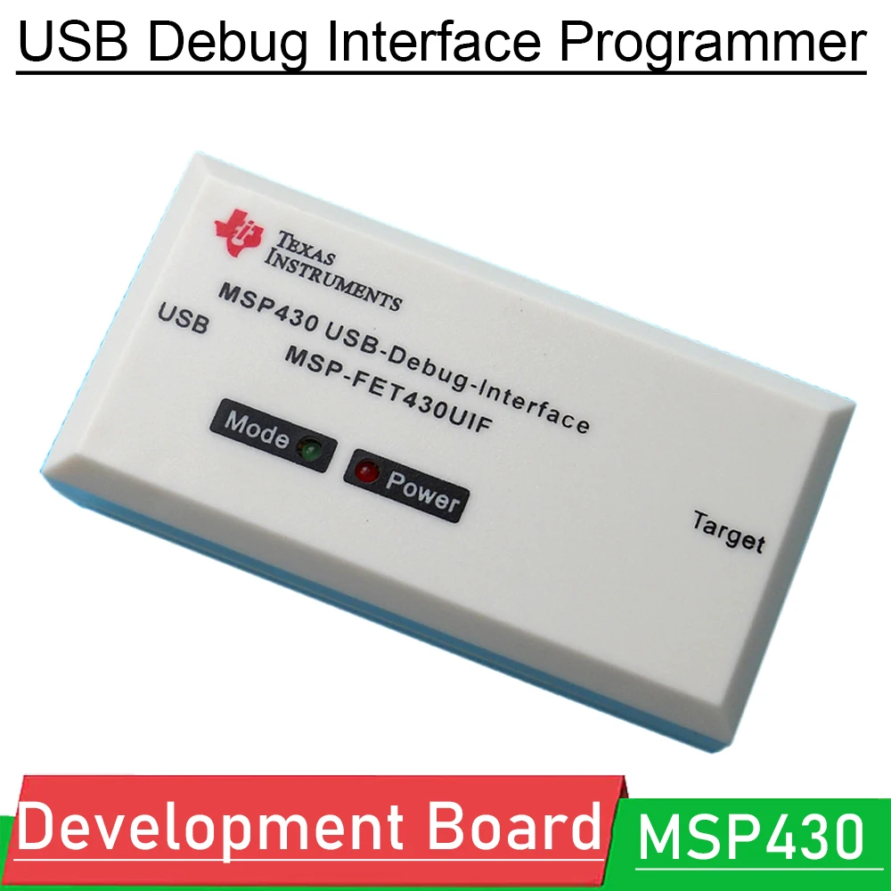 

USB MSP430 Emulator MSP-FET430UIF USB Debug Interface Programmer JTAG / BSL / SBW IAR Support F149 Development Board