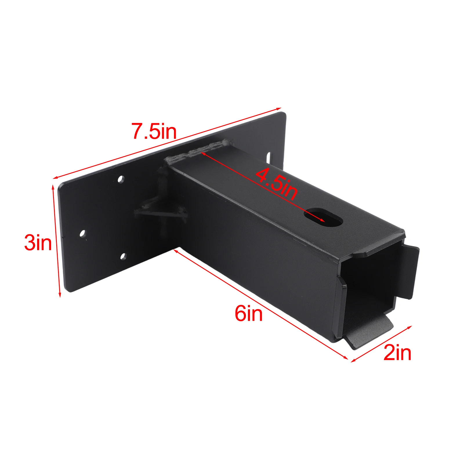 Hitchs Wall Mount For 2 Inch Receiver-Bike Rack Cargo Carrier Storage Organizer  Steel Garage Hanging Tool