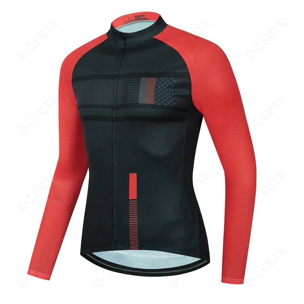 

New Cycling Jersey Men Bike Long Sleeve MTB Bicycle Wear Autumn Cycling Clothing Mountain Bike Sportswear Enduro Cycling Clothes