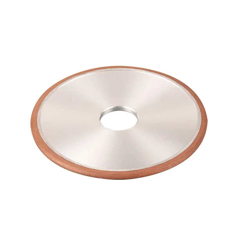 100-200mm 1A1 Resin Grinding Disc for R Angle Tungsten Carbide Arc Diamond Grinding Wheel Ceramic Tile Grooving Blade 150 Grit