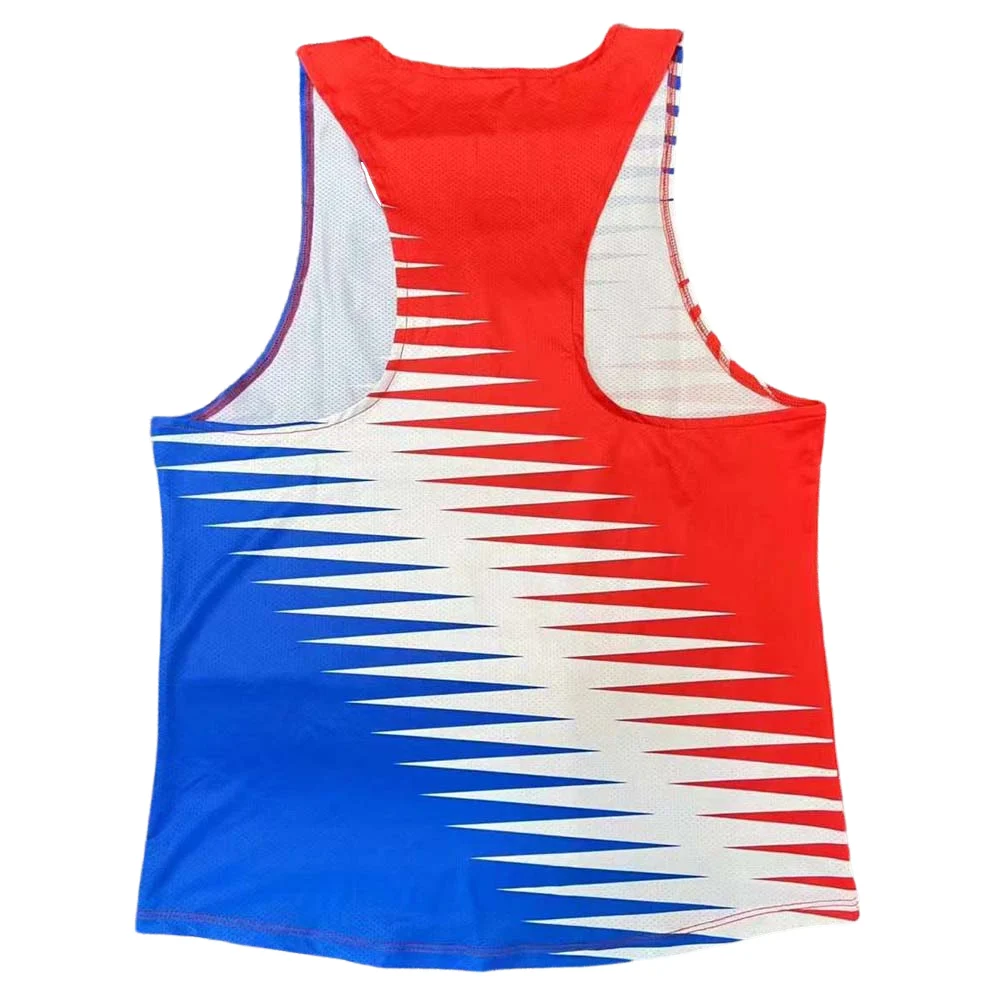 Moda męska Running Marathon Singlets Kamizelka bez rękawów Męska koszulka bez rękawów