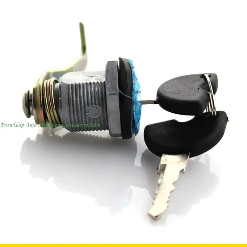 

SZCH For A8 Queen for Turtle Electric Motorcycle Rear Trunk Lock With 2 for Key Tail