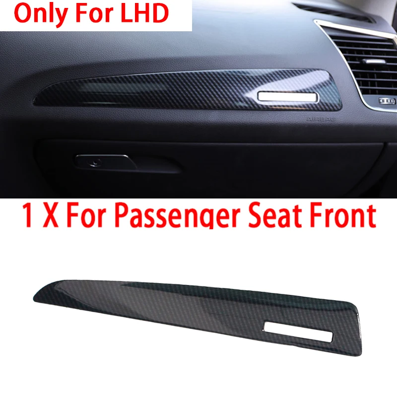 Car LHD Console Armrest Gear Shift Decoration Frame Cover Trim Carbon Fiber Color Interior For Audi Q5 2010-2016