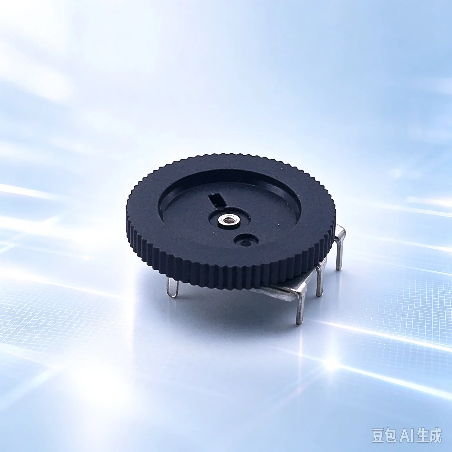 100pcs  Potentiometer for 16*2MM Single Gang Dial Gear Potentiometer 1K 2K 5K 10K 20K 50K 100K