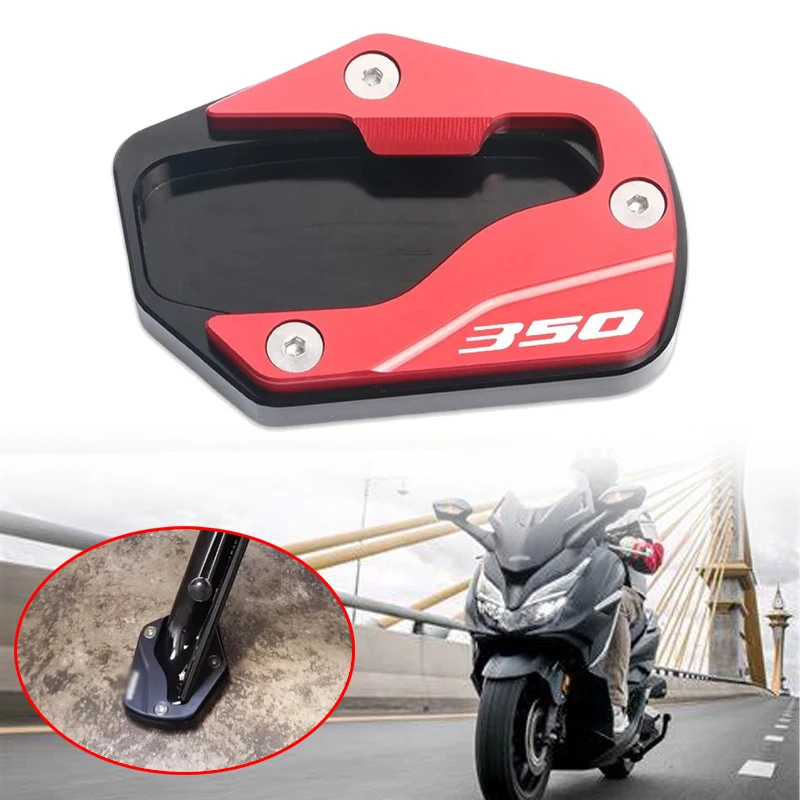 

Motorcycles CNC Foot Side Stand Plate Kickstand Extension Fit For Honda FORZA350 NSS350 FORZA 350 2018 2019 2020 2021 2022 2023