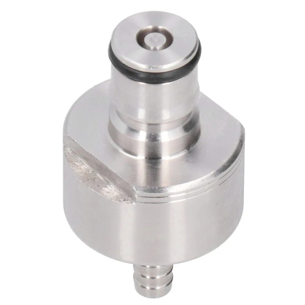 Durable Stainless Steel Carbonation Cap Silver Height 60mm Brewing Accessory Bottle Filler Home Use