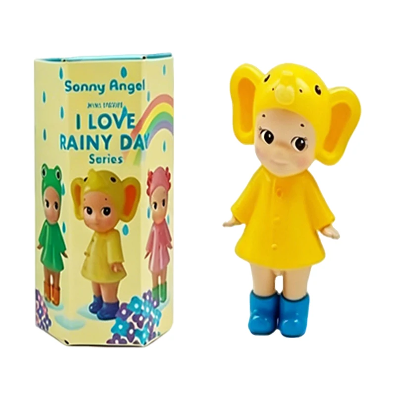 Hot Toys Süße Engel-Blindbox „I Love Rainy Day“-Serie Blindbox-Figur Niedliche Cartoon-Puppe Sammlerstück Weihnachtsgeschenke