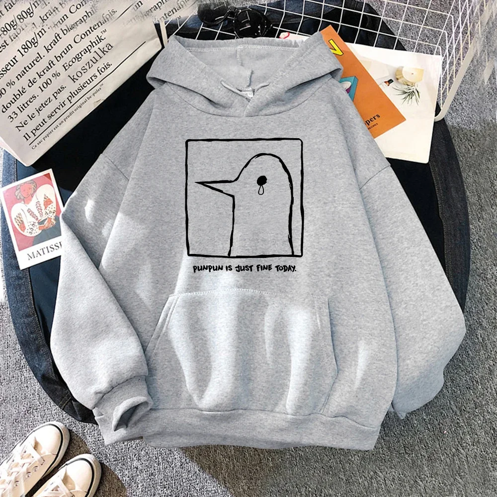 Goodnight Punpun Hoodie Women Harajuku Graphic Kawaii Hoodies Unisex Anime Manga Cartoon Oyasumi Punpun Pullover Sweatshirts