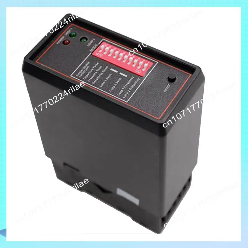 A17Z Rilevatore di loop per auto con uscita veicolo a doppio canale per parcheggio intelligente Rilevatore di loop PD232 per sistema di controllo accessi Sistema di parcheggio Bl