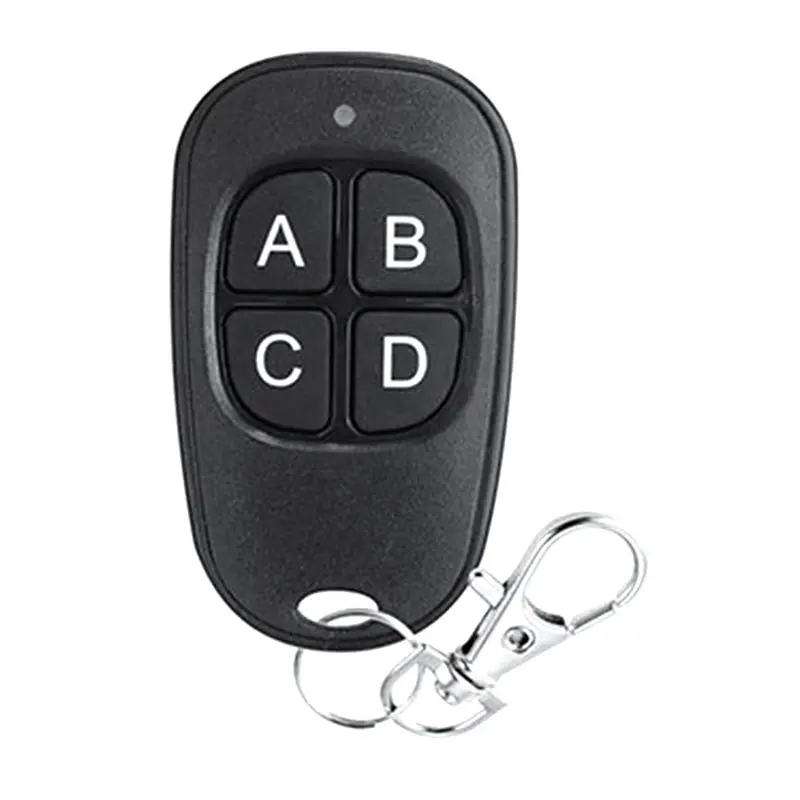 【RECOMENDAR】Wireless Garage Door Opener Remote Control 433Mhz Universal 4-Button Key Duplicator Clone Electric Gate Transmitter