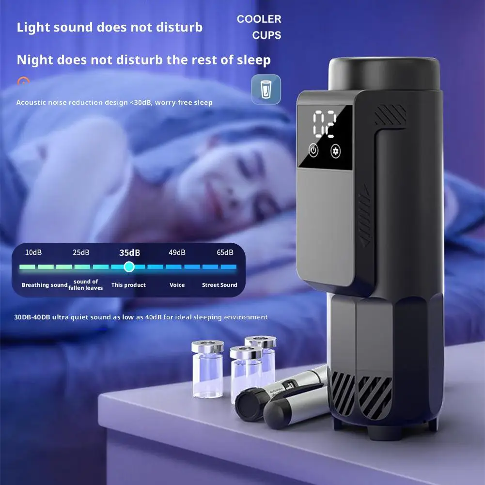 

Electric Power Bank Built in Battery LCD Screen Precise Control Cooling Lining Tech Vacuum Aluminum Temperature Aviation Y6F0