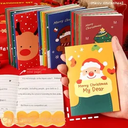 Cartoon Little Book Christmas Notepad Kindergarten Class Gift Creative File Prizes