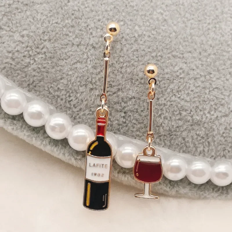 Wine Beer Earrings,… - image