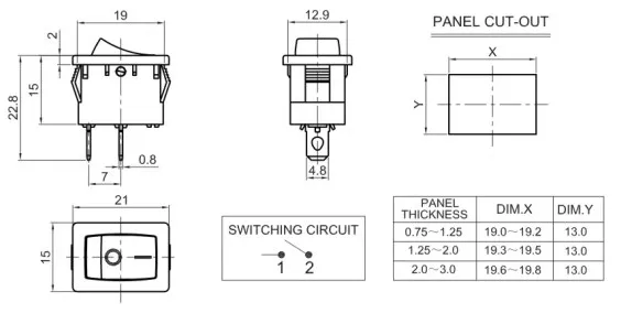 Joli d'alimentation pour machine à compter les espèces, courant élevé, certification CQC UL, type de navire, 15x21, 12A, 5 pièces par lot