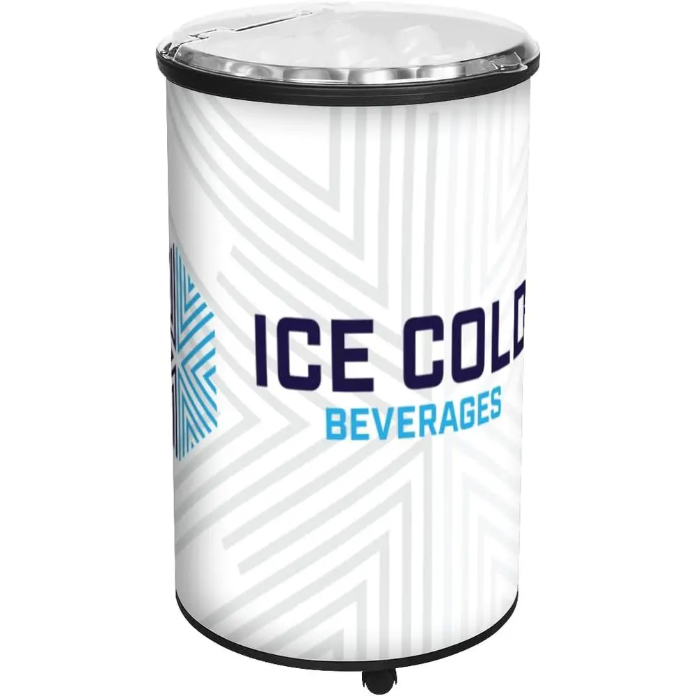 

72 Quart Rotomolded Insulated Cooler with Wheels for Large Gatherings, Outdoor Events, and Beverage Parties - Made in USA