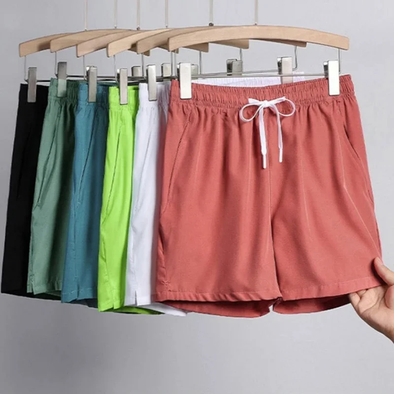 

Шорты для бега, летняя спортивная одежда для тренажерного зала, мужские шорты для бега на открытом воздухе, спортивные шорты для фитнеса, быстросохнущие дышащие брюки, мужская одежда