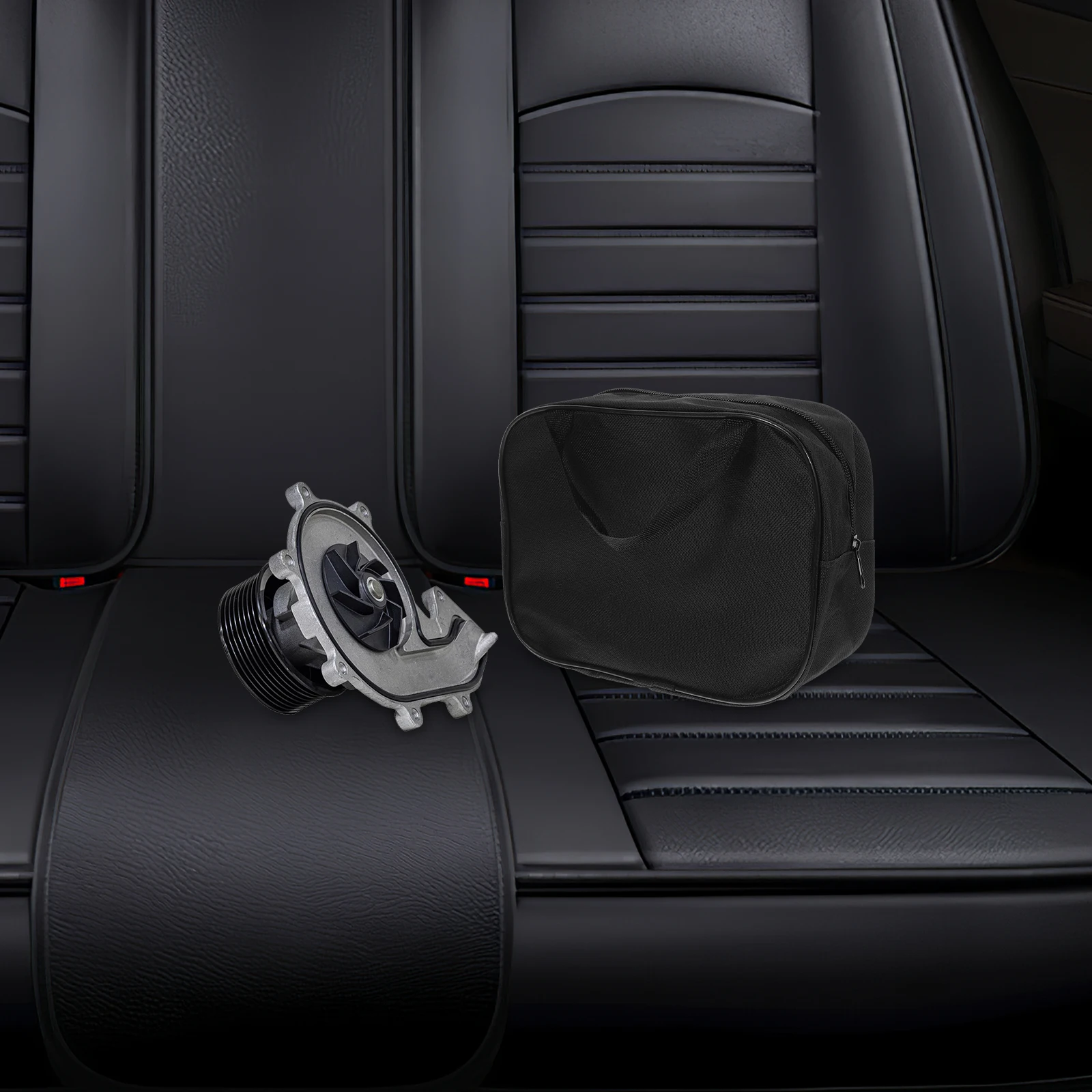 ถุงลมนิรภัยสําหรับ Inflator รถกันน้ํากรณียางปั๊ม Carrier เครื่องมือ Organizer กระเป๋าแบบพกพาน้ําหนักเบาออกแบบรถท่องเที่ยว