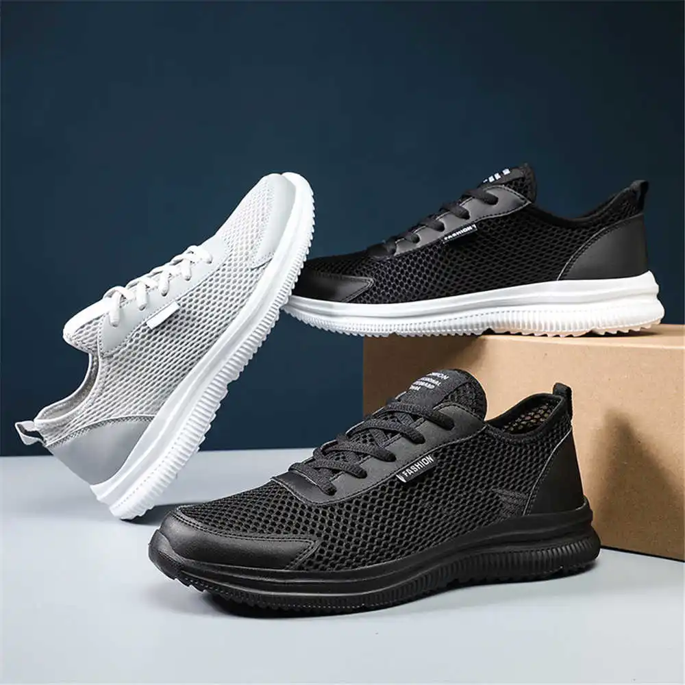 Breathable Number 42 Man High Top Canvas Gray Boot Shoes Booties Sneakers Sports High Tech Trending Products Deporte