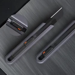 New Jimihome 0.79inch Stretch Utility Knife Paper Cutters Carbon Steel Blades Pocket Knife with Safety Lock Pocket Tools