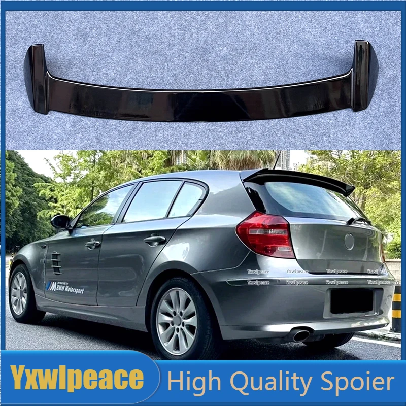 

ABS Glossy Black Rear Trunk Lip Spoiler For BMW 1 Series E87 Hatchback 116i 116d 118i 118d 120i 120d 123d 130i 2004-2011