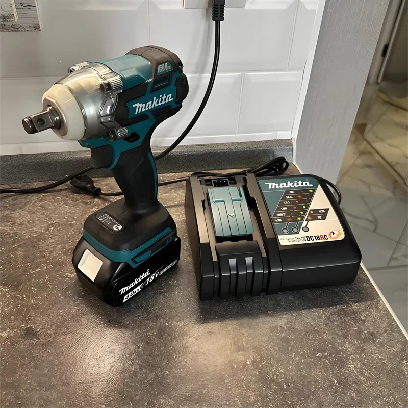 Makita DTW285 Tools Impact Wrench Machine Brushless Cordless Electric Wrench High Torque Rechargable Tool For Makita 18V Battery