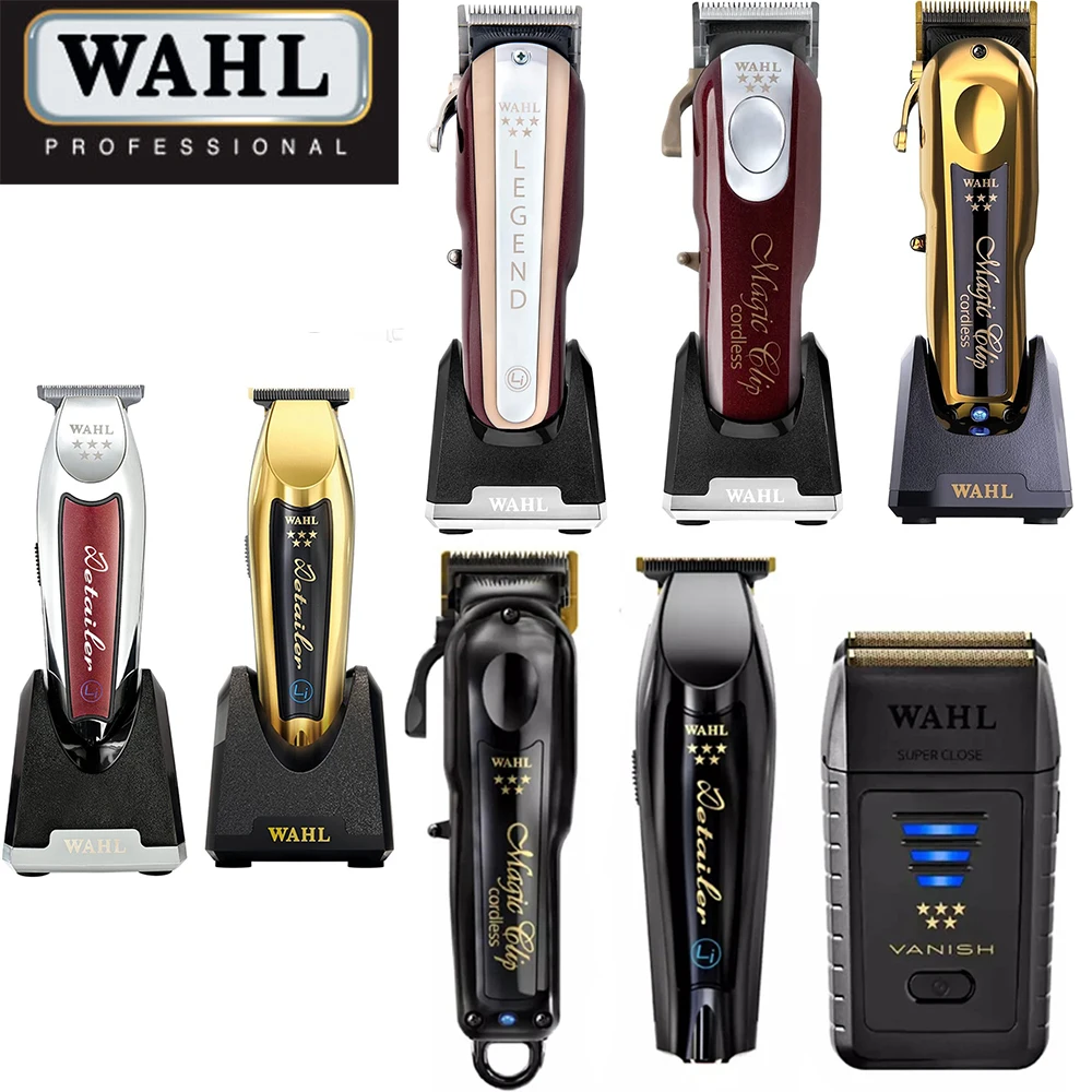 Magic Clip Wahl 5 Star Senior Barber Cordless Hair Clipper & Hair Trimmer & Vanish Shaver For Barbers and Stylists