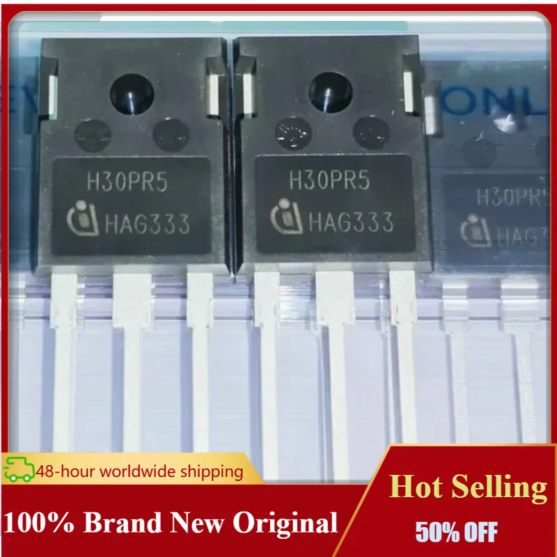 10-30PCS 100% New Imported Original H30PR5 IHW30N135R5 TO-247 Transistors IGBT Trench Field Stop 1350V 60A 330W Hot Selling