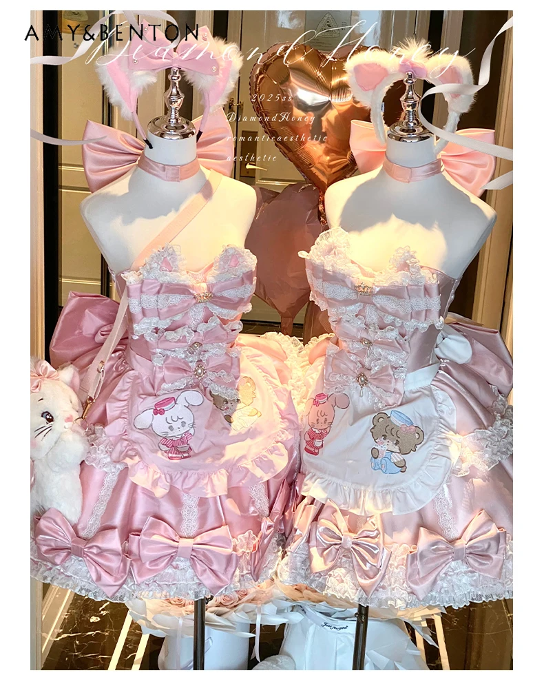 Милые вечерние платья принцессы, элегантный темпераментный топ с бантом и высокой талией, плиссированное бальное платье, платье на день рождения для женщин