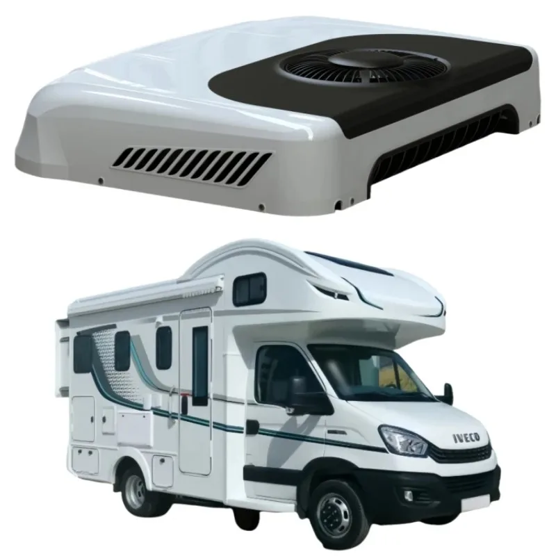 

RGFROST Truck Air Conditioner 12V 24V 1000w 3000w Parking Air Conditioner 2025 New Design Rooftop AC Electric Air Conditioner
