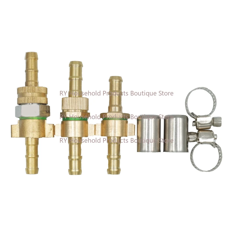 Drug Pipe Joint High Pressure Outlet Pipe Fittings 8.5 Pipe Copper Joint Inner and Outer Wires 6.5mm
