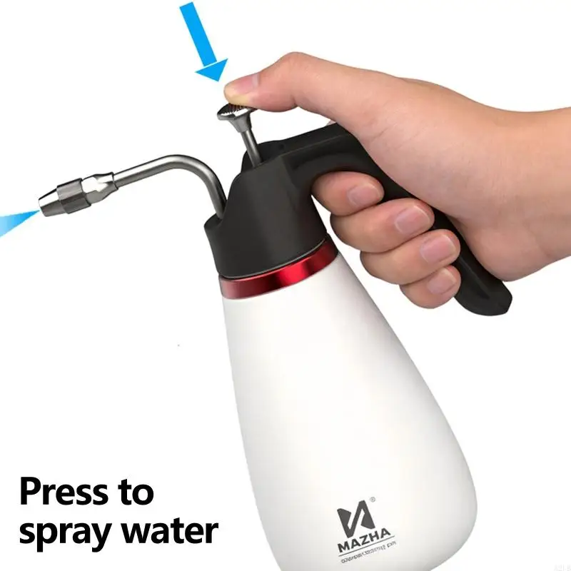 Cleaning Pot with Handle and Metal Nozzle, Integrated Rinse Jar for Model Painting Cleanup, Between-Color Washing A2UB