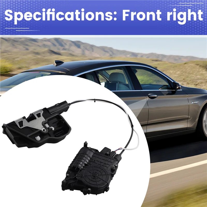 نظام إغلاق ناعم بمزلاج قفل باب السيارة ممتاز لسيارة BMW 5 Series GT F07