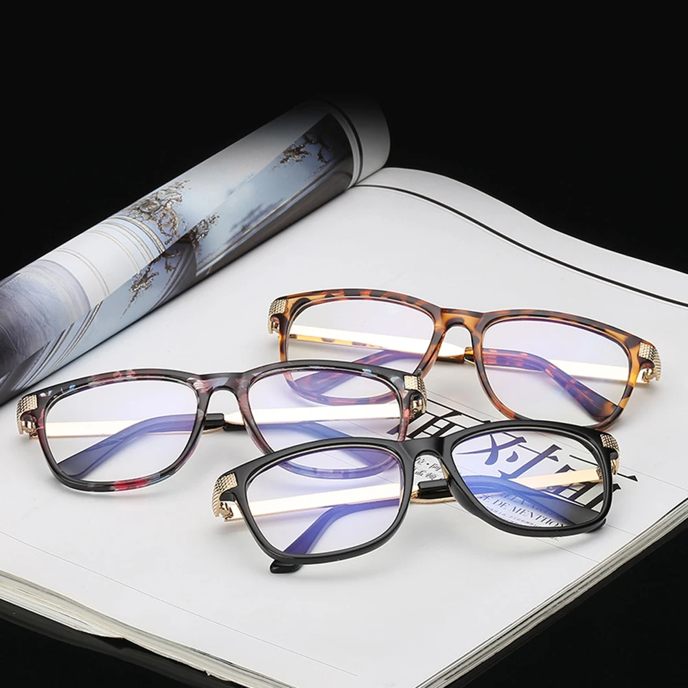 

Retro Vintage Glasses Frame Unisex Classic Metal Lightweight Durable Non Slip Blue Face Shape Adjustable Men Women