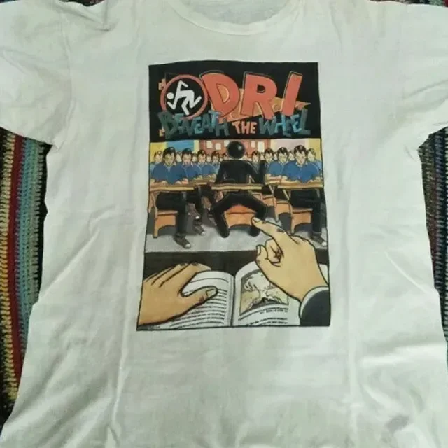 D.R.I Dirty Rotten Imbeciles Band Beneath The Wheel T Shirt Full Size S-5XL